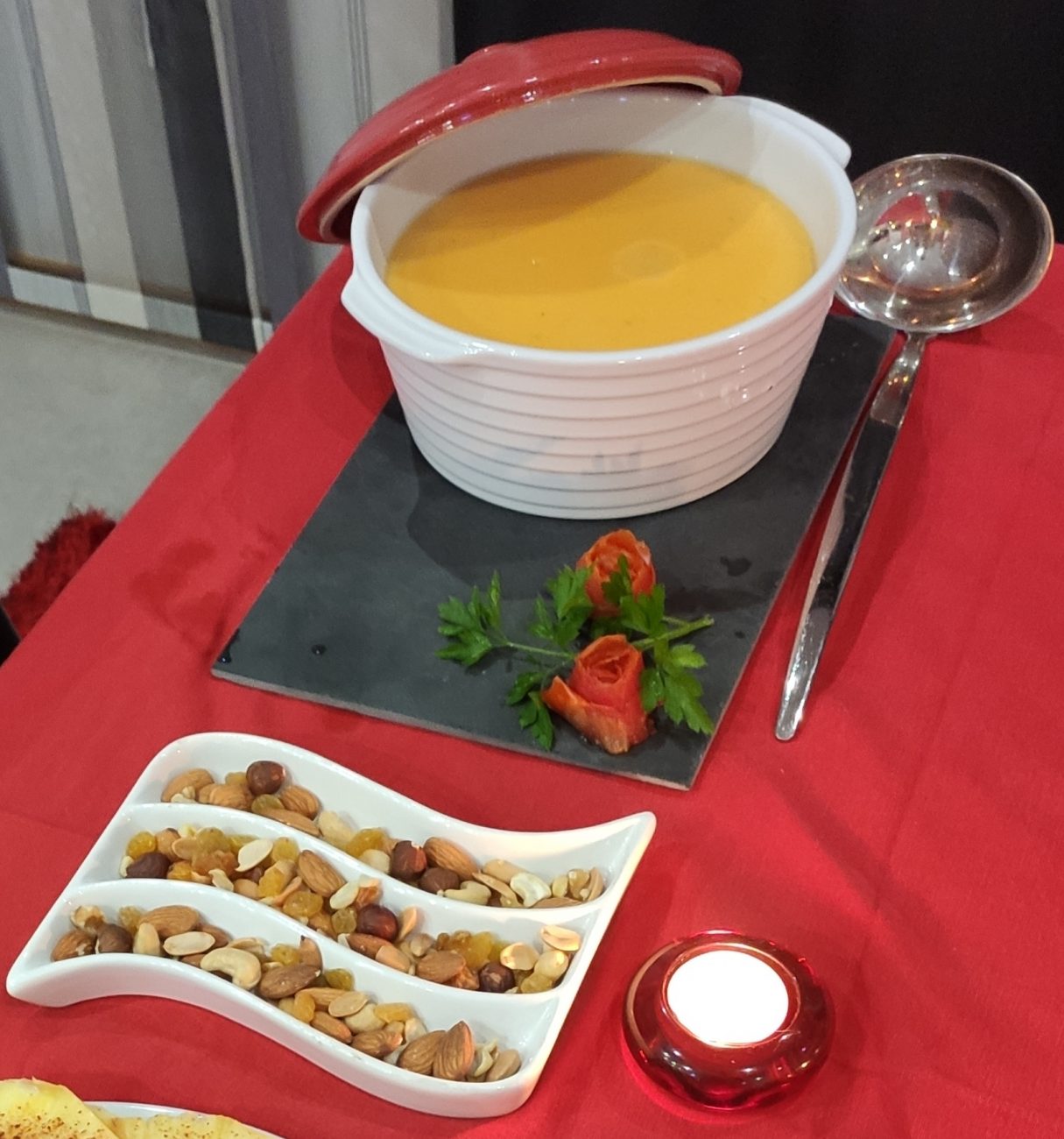 Creme de Grão e Cenoura